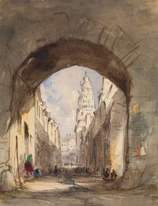 Scène de rue à Calais