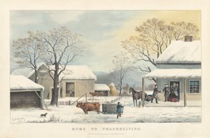 Retour à Thanksgiving - John Schutler after George Henry Durrie