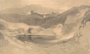 Château dans un paysage