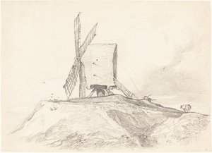 Moulin à œil dans le Suffolk - John Sell Cotman