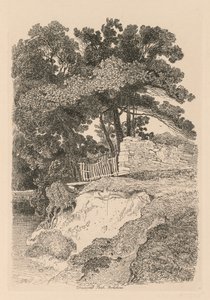 Liber Studiorum : Planche 13, Duncomb Park, Yorkshire : No. 5, 1838