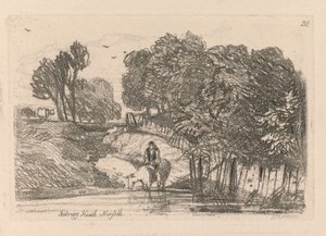 Liber Studiorum : Planche 20, Felbrigg Heath, Norfolk - John Sell Cotman
