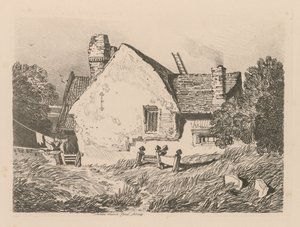 Liber Studiorum : Planche 39, Vue à Ashdted, Surrey - John Sell Cotman