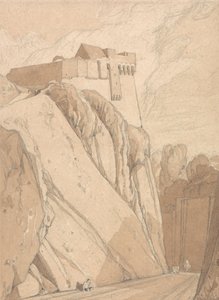 Partie des anciennes fortifications de Saint Lo, Normandie - John Sell Cotman
