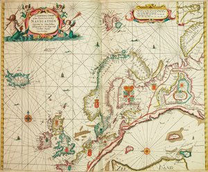 Carte générale de la navigation nordique