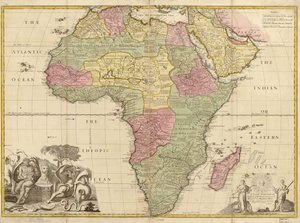 Afrique - corrigé des observations de la Société Royale de Londres et de Paris. LOC 2005625330