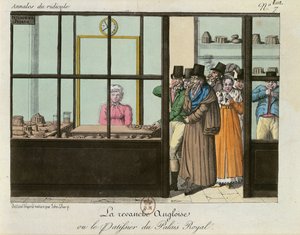 La vengeance anglaise ou, La pâtisserie au Palais Royal, c.1815