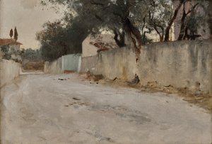 Une route dans le sud, vers 1878-84