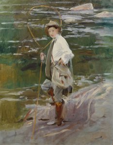 Un Jeune Pêcheur de Saumon, 1901