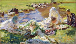 Dolce far niente, vers 1907
