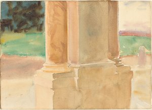 Frascati, étude architecturale, vers 1907