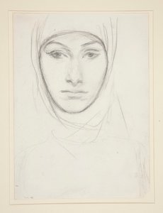Tête de femme - John Singer Sargent