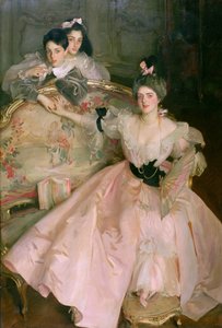 Mme Carl Meyer, plus tard Lady Meyer, et ses deux enfants