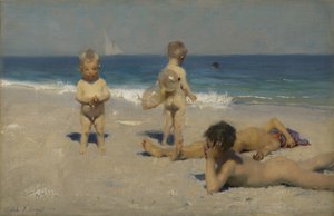 Enfants Napolitains se Baignant, 1879 - John Singer Sargent