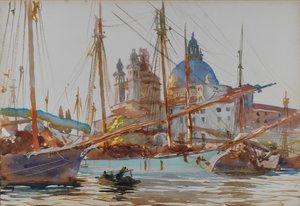 Santa Maria della Salute à Venise, vers 1904-1906 - John Singer Sargent
