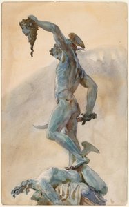 Esquisse du Persée de Cellini