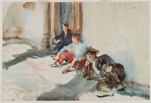 Soldats espagnols, vers 1902-03 - John Singer Sargent