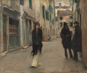 Rue à Venise - John Singer Sargent
