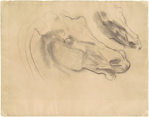 Études pour "Apollon dans son char avec les Heures" - John Singer Sargent