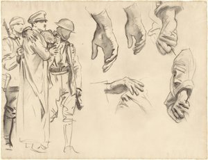 Études pour "Gassed" - John Singer Sargent