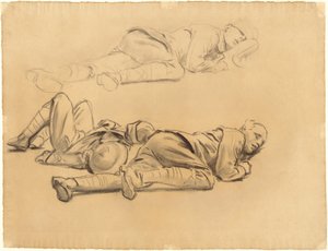 Études pour "Gazé" - John Singer Sargent
