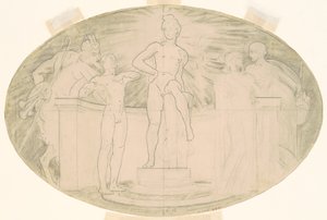Étude pour "Art classique et romantique"