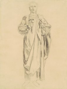 Étude pour Dogme de la Rédemption : Frise des Anges [recto], 1895-1903 - John Singer Sargent