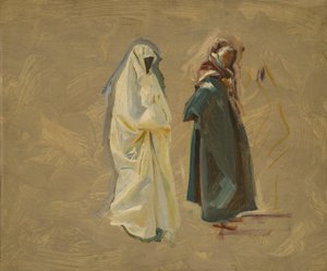 Étude de deux Bédouins