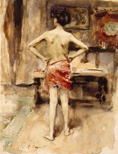 Le Modèle, 1876 - John Singer Sargent
