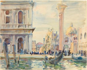 La Piazzetta - John Singer Sargent