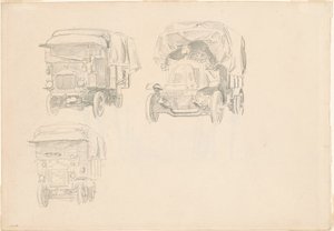 Camions (recto) - John Singer Sargent