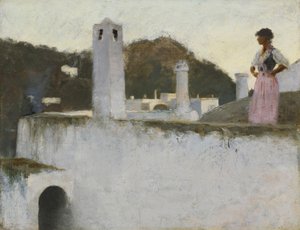 Vue de Capri, vers 1878 - John Singer Sargent