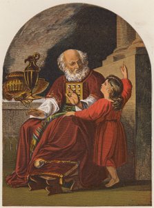 Samuel et Eli (lithographie en couleur)