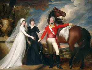 Colonel William Fitch et ses sœurs Sarah et Ann Fitch, 1800-1801 - John Singleton Copley