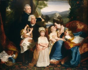 La famille Copley, 1776