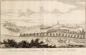 La Perspective de la Ville de Dundee - John Slezer