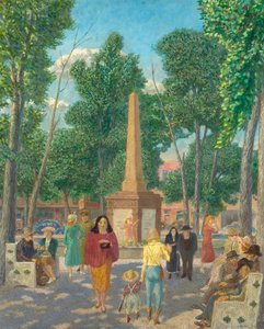 Monument sur la Place, New York