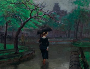 Pluie de Printemps, New York