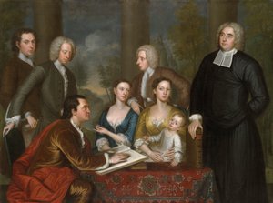 Le Groupe des Bermudes (Doyen Berkeley et son entourage) - John Smibert