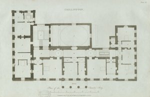 Chillington Hall : gravure