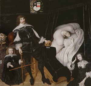 Sir Thomas Aston au chevet de sa femme
