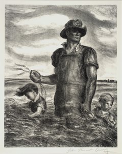 Notre bonne terre - John Steuart Curry