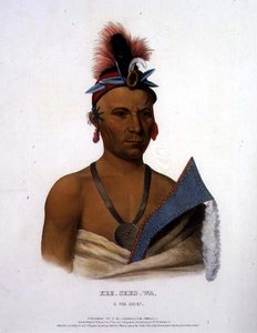 Kee-Shes-Wa, un chef Fox, publié par F.O.W. Greenough