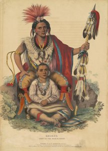Keokuk, Chef des Sacs et des Renards, 1838