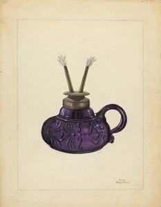 Lampe, vers 1940