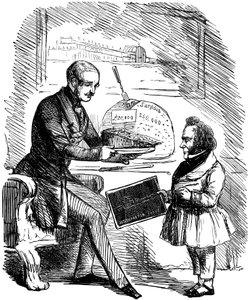 Albert, Prince Consort de la Reine Victoria, et Joseph Paxton, 1851 - John Tenniel