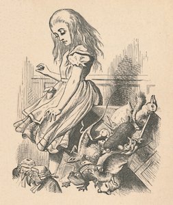 Alice et les animaux. Chaos et la cour, 1889