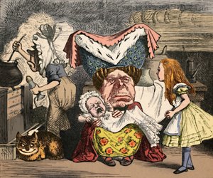 Alice, la Duchesse et le Bébé, 1889