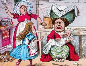 Alice, la duchesse et le bébé