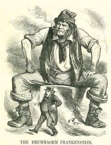Le Frankenstein de Brummagem : Réforme du Parlement - extension du droit de vote. John Bright lors d